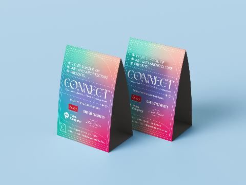 Connect — table tents